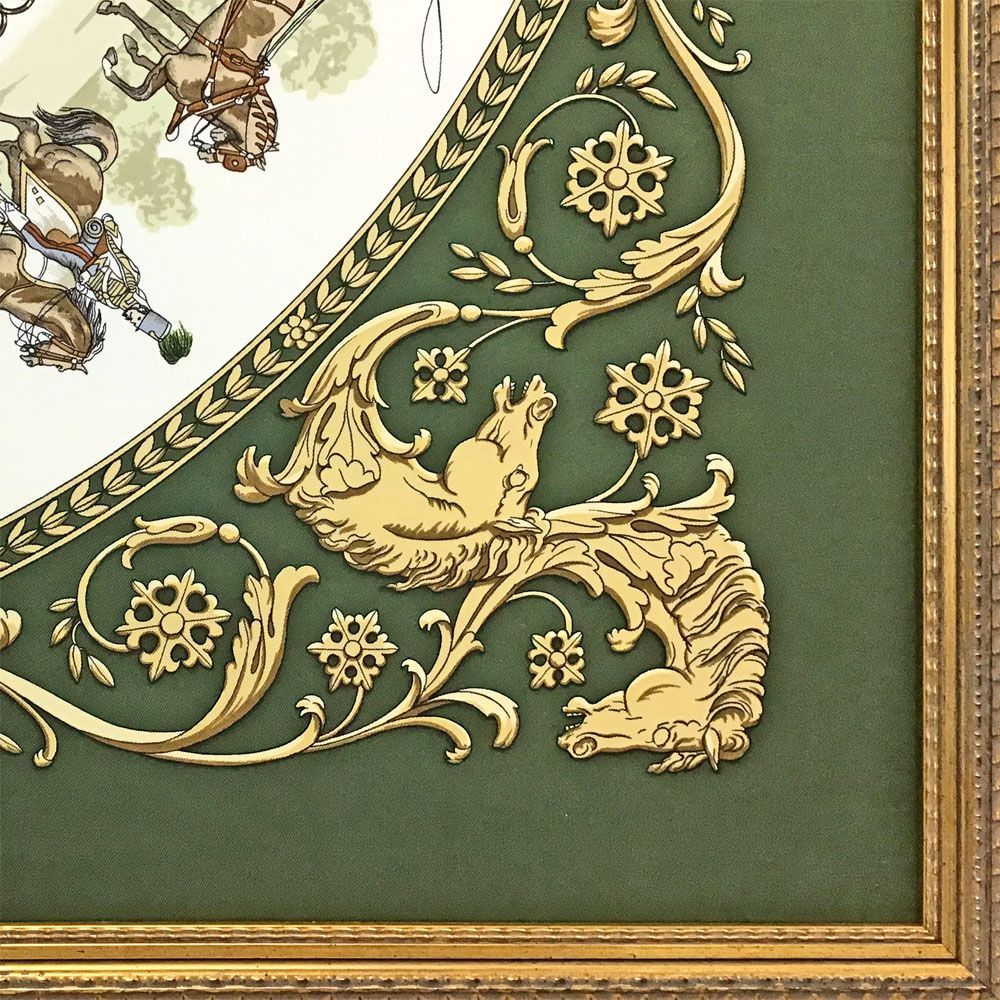 額装実例4 エルメス ロンシャンへの散歩