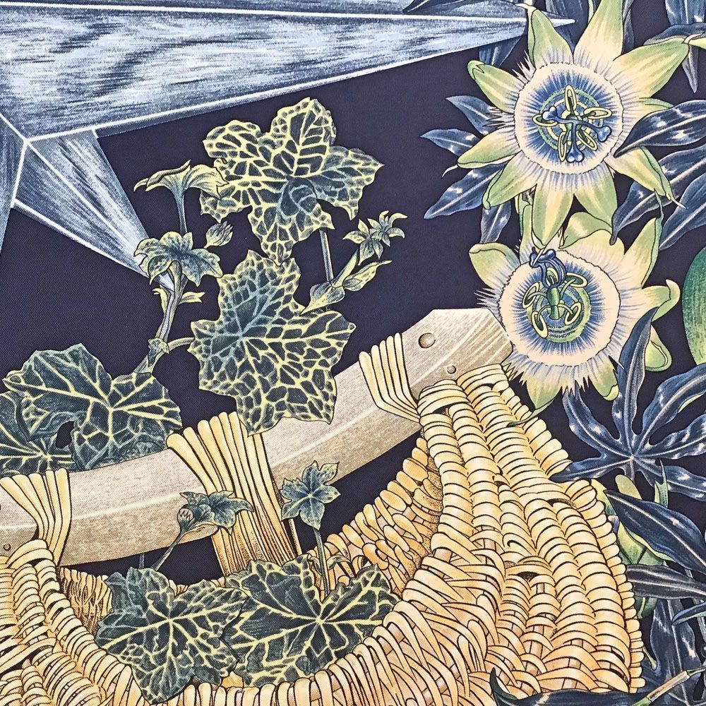 額装実例4 エルメス PASSIFLORES