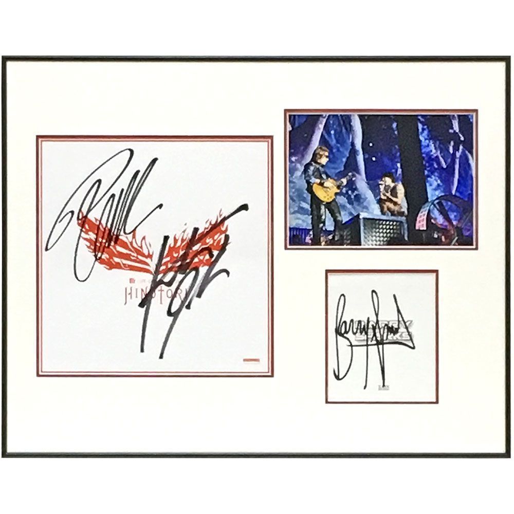 B'zサイン色紙 写真