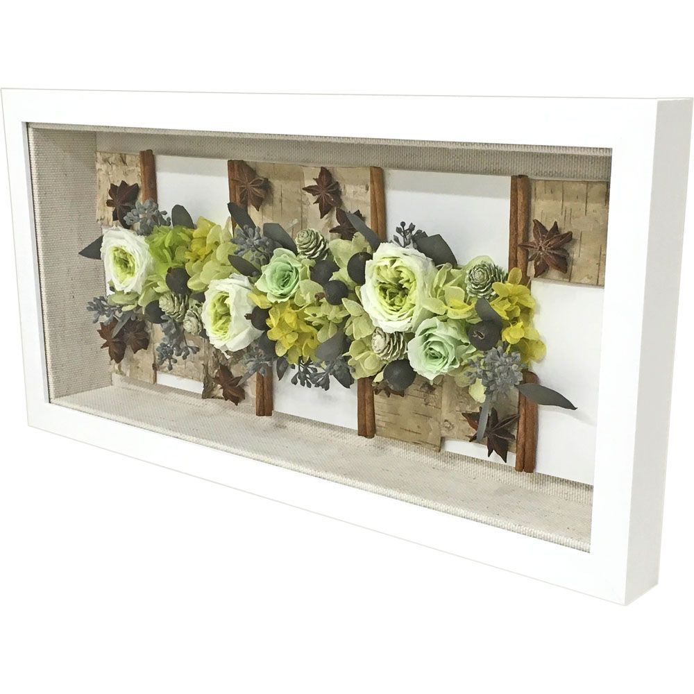 土台付きのドライフラワー