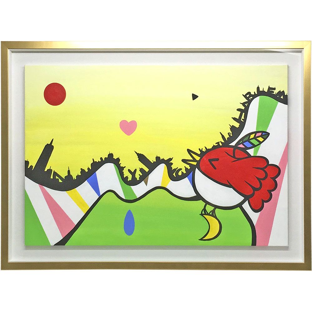 パネル仕立て 浮かし額装