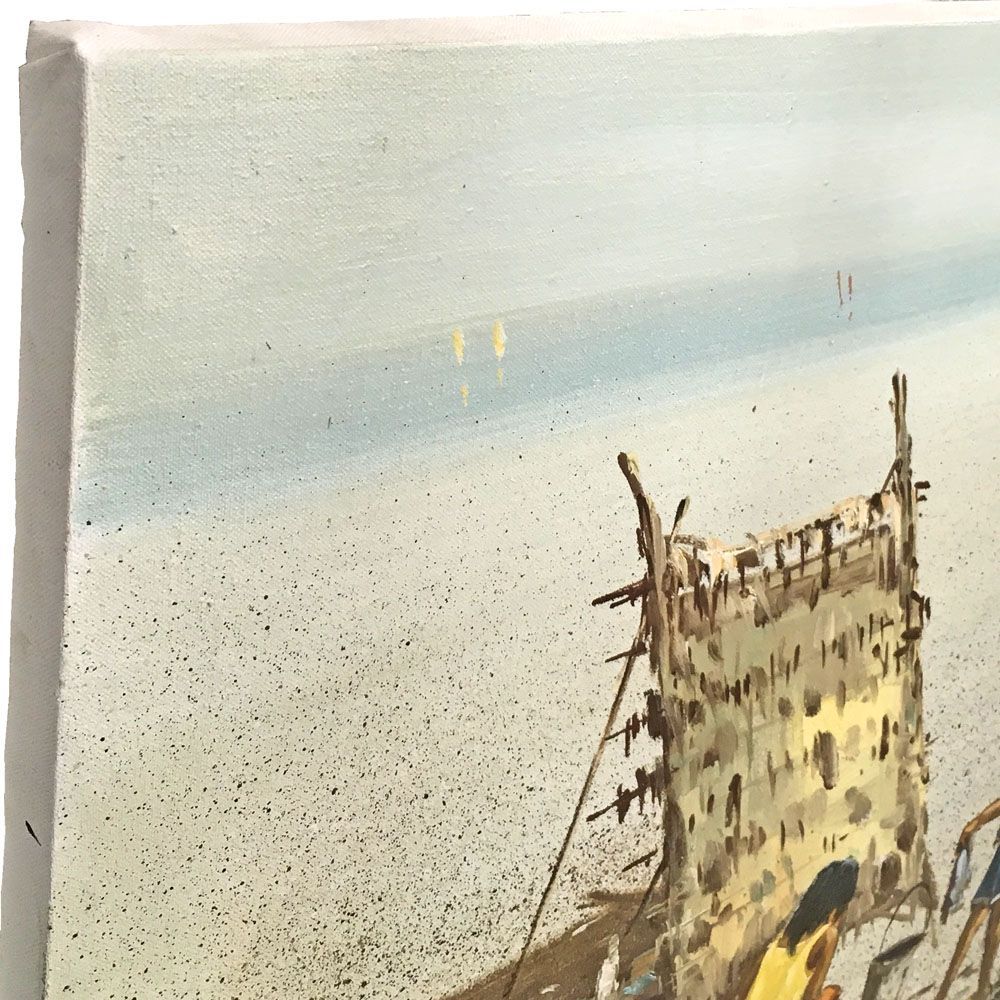 油絵 パネル仕立て