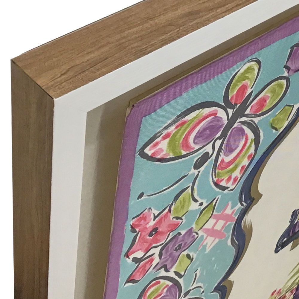 90cmスカーフ 浮かし額装