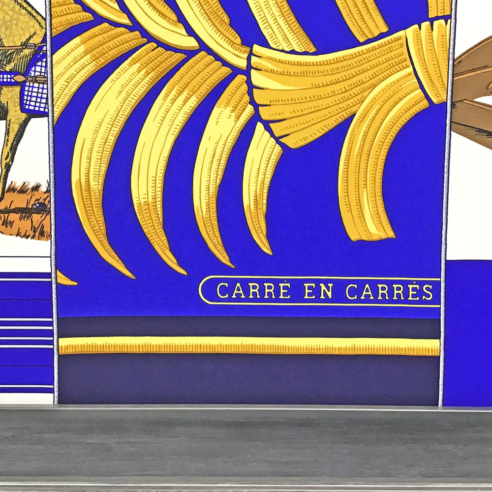 額装実例4 エルメス CARRE EN CARRES