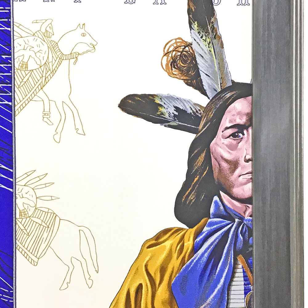 額装実例6 エルメス CARRE EN CARRES