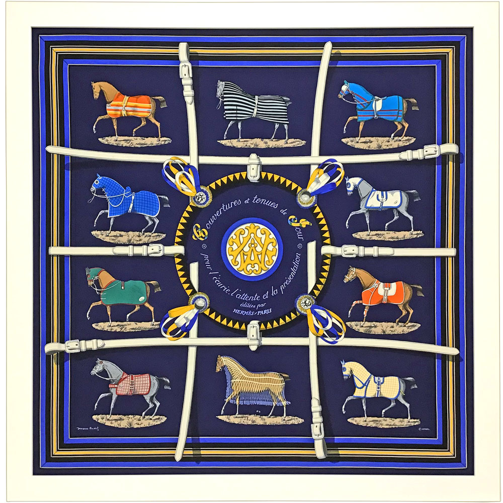 エルメス 馬着柄