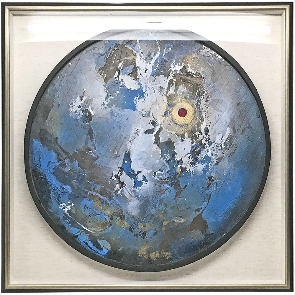 ちゃぶ台 落合皎児 アクリル画