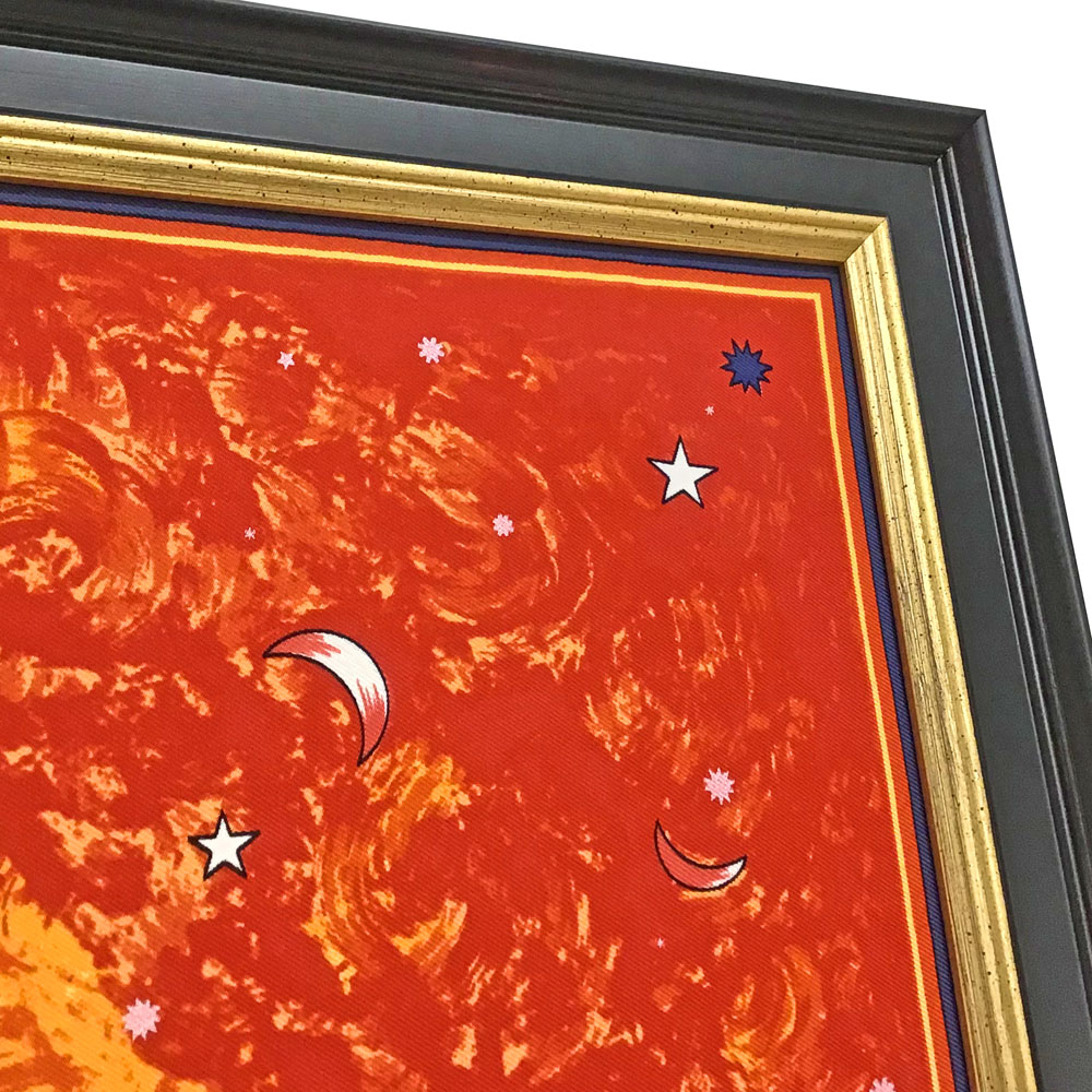 エルメス 月や星のスカーフ