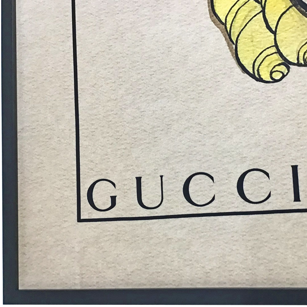 額装実例5 GUCCI ビバ! バレーボール
