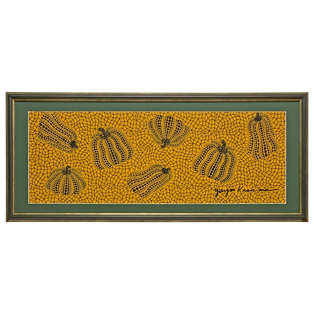 草間彌生 かぼちゃの手ぬぐい