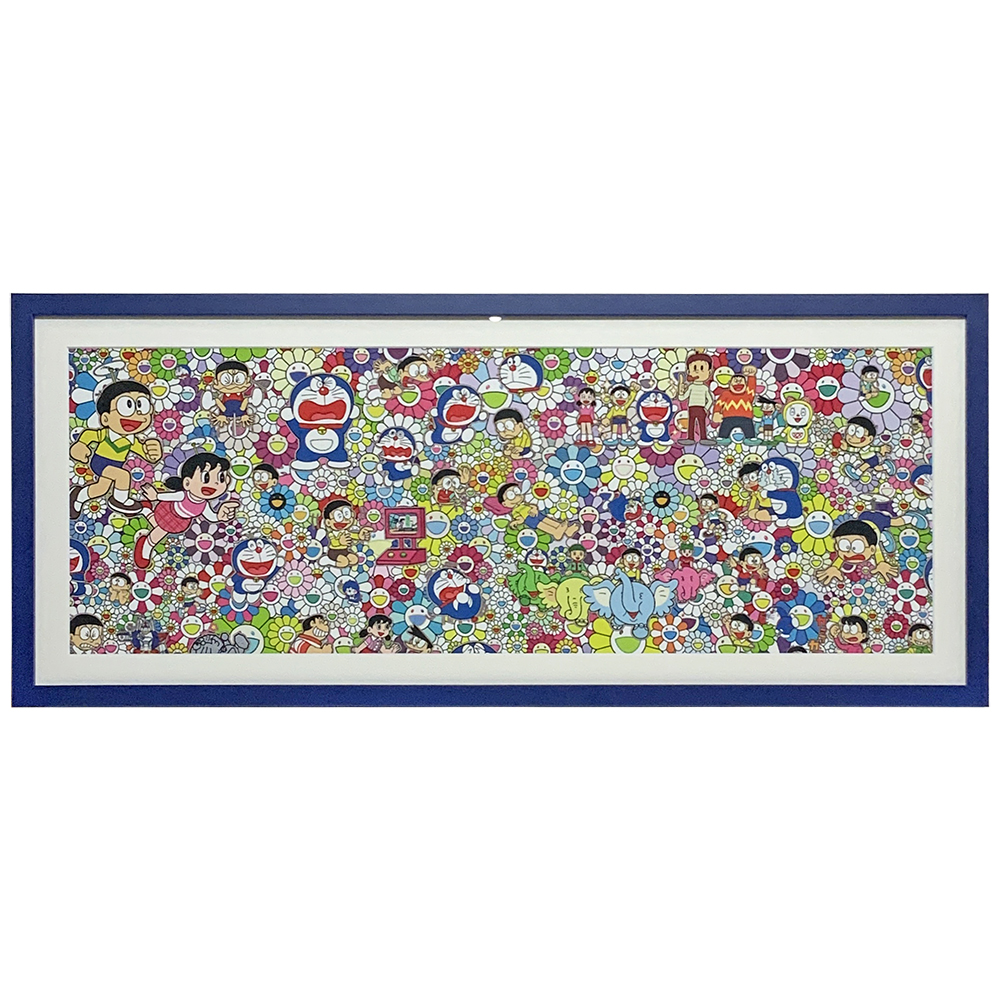 村上隆+ドラえもん 手ぬぐい