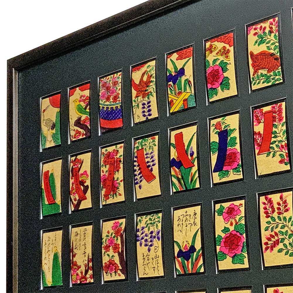 手刷り(手擦り)の花札