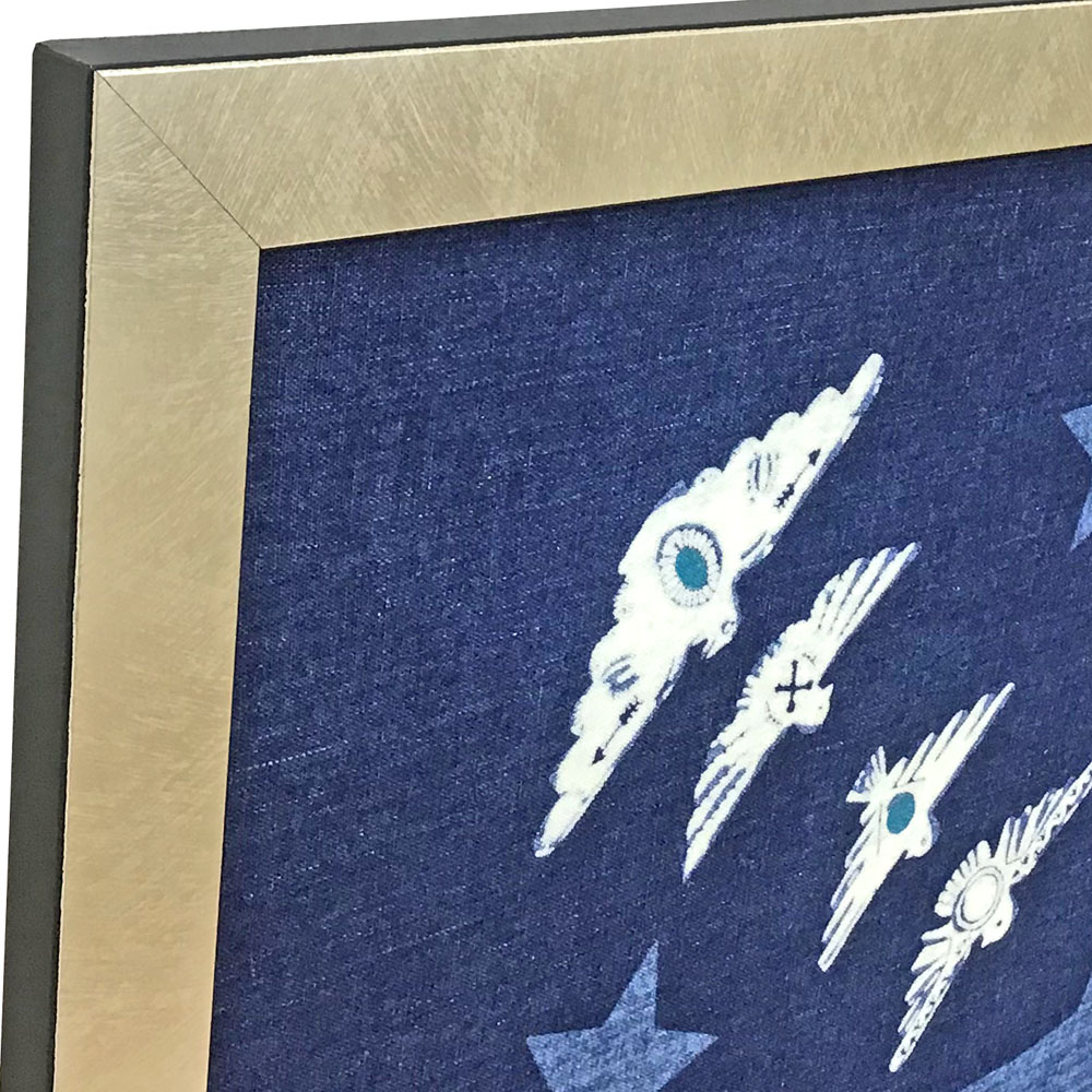 鳥と星のバンダナ