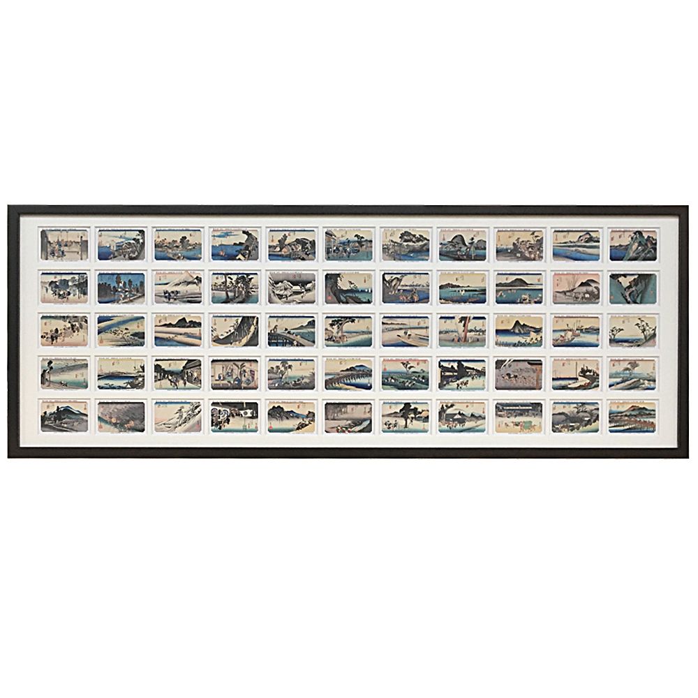 東海道五拾三次 永谷園カード