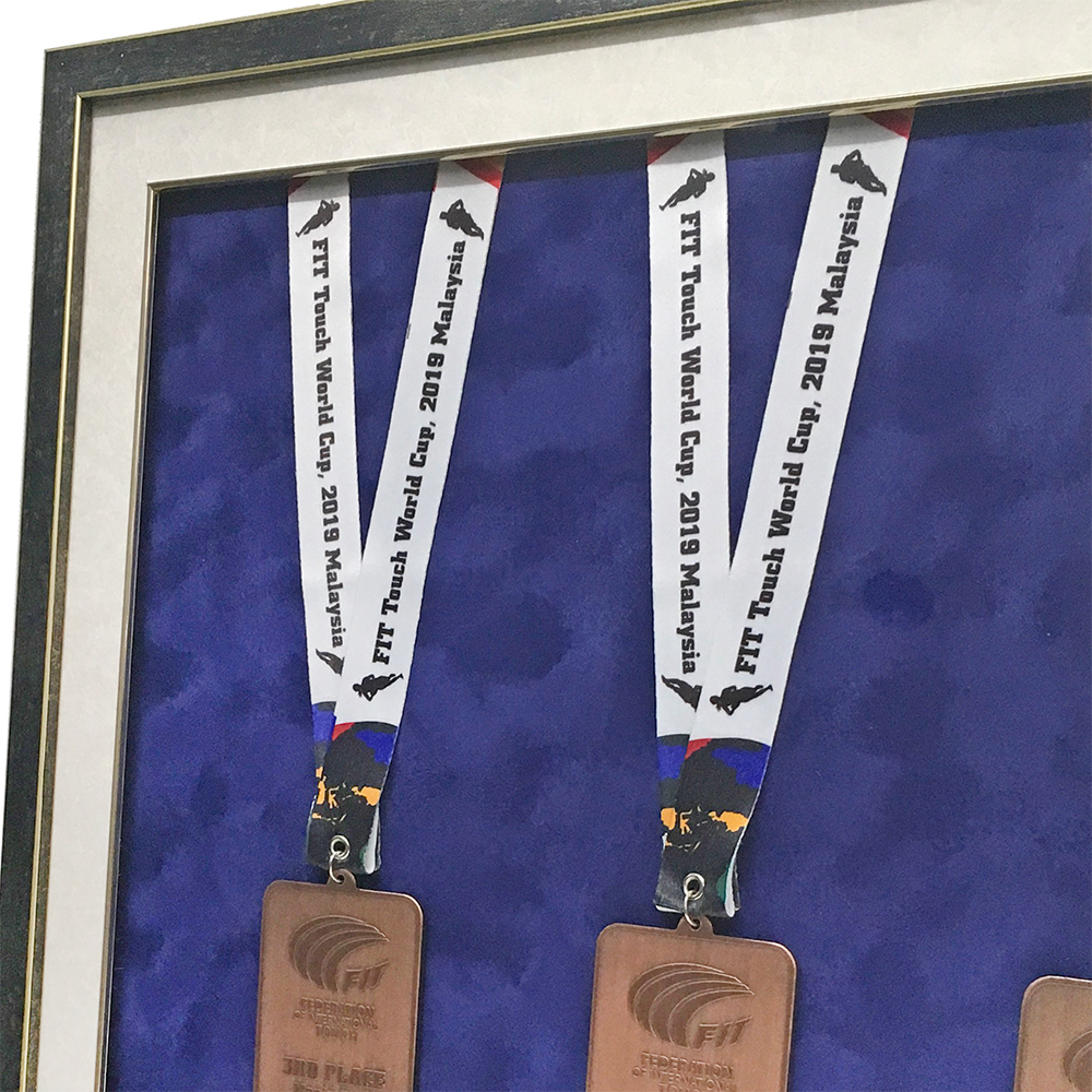 タッチラグビー メダル