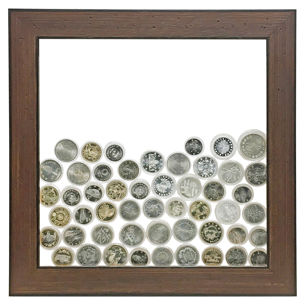 記念硬貨 両面アクリル