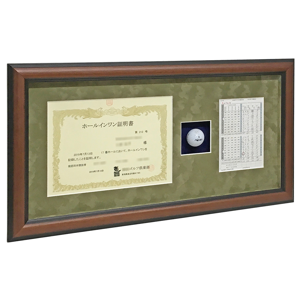 ゴルフボール・スコア・証書