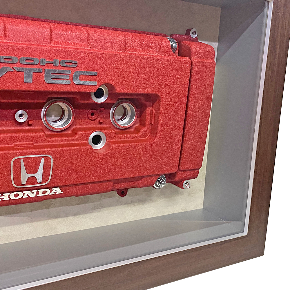 額装実例4 HONDA VTECエンジン