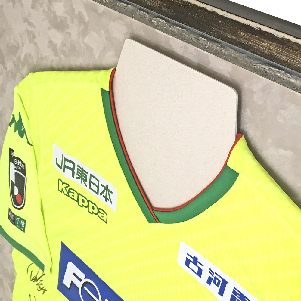 額装実例5 Jリーグ サインユニフォーム