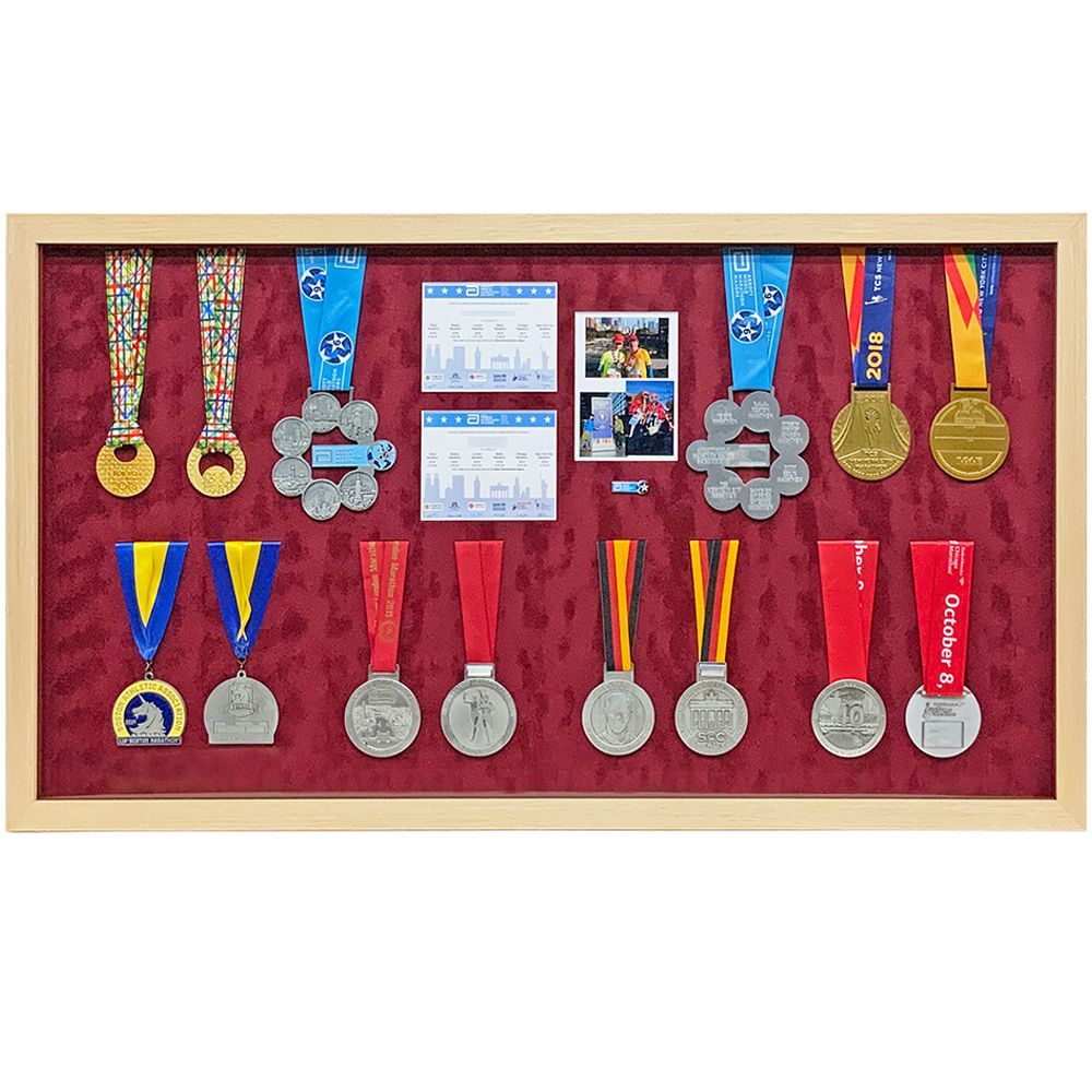 6大マラソン完走者メダル