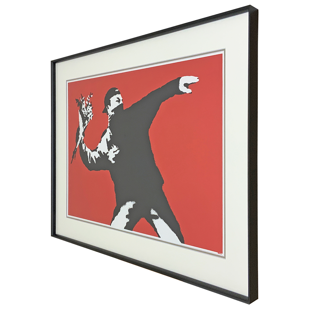 バンクシー フラワーボンバー