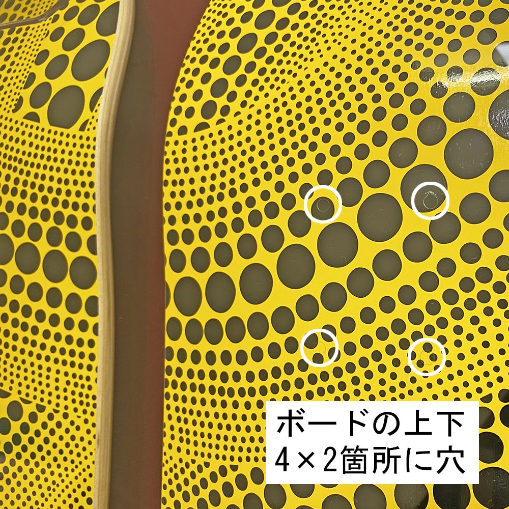 額装実例5 草間彌生 YELLOW TREES