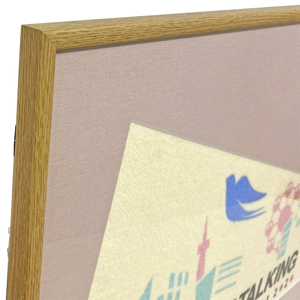 三角形のペナントタオル