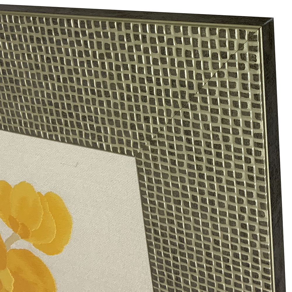 着物の帯地 ぴったりの額縁で