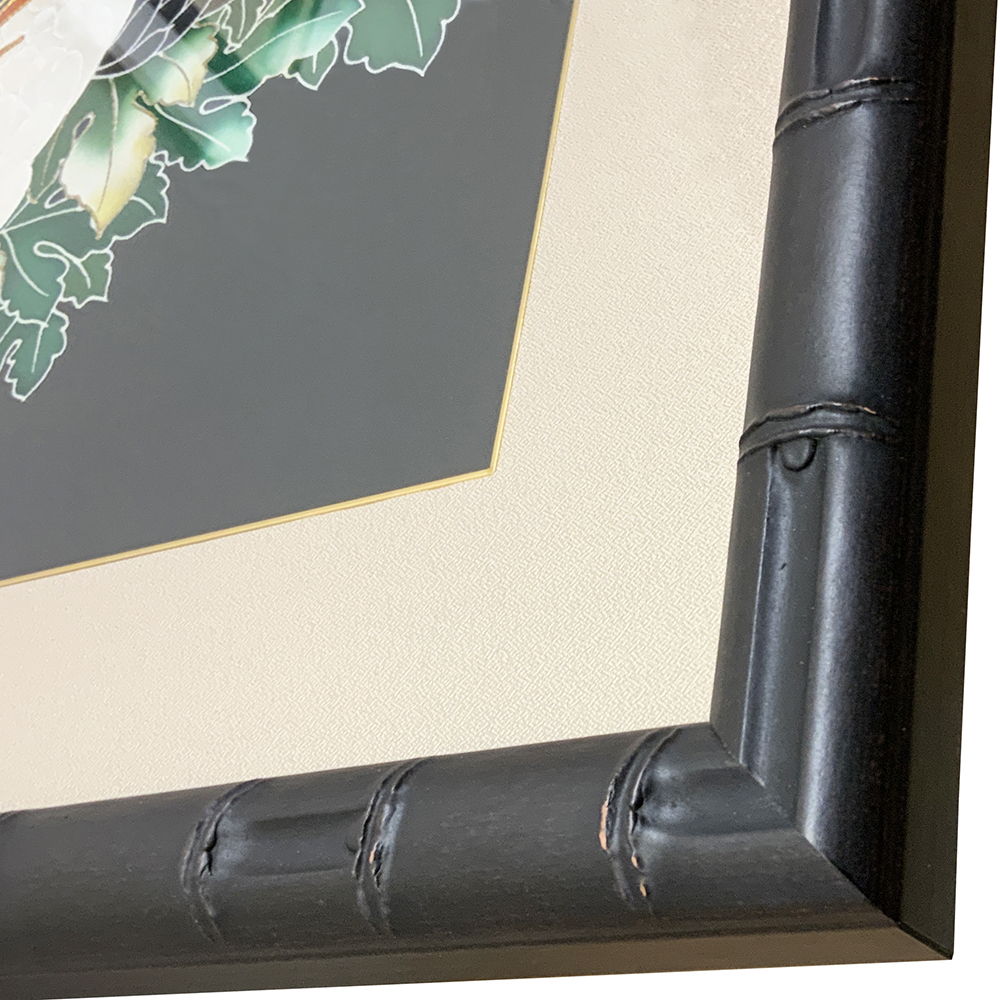 着物 前身頃から後身頃の刺繍