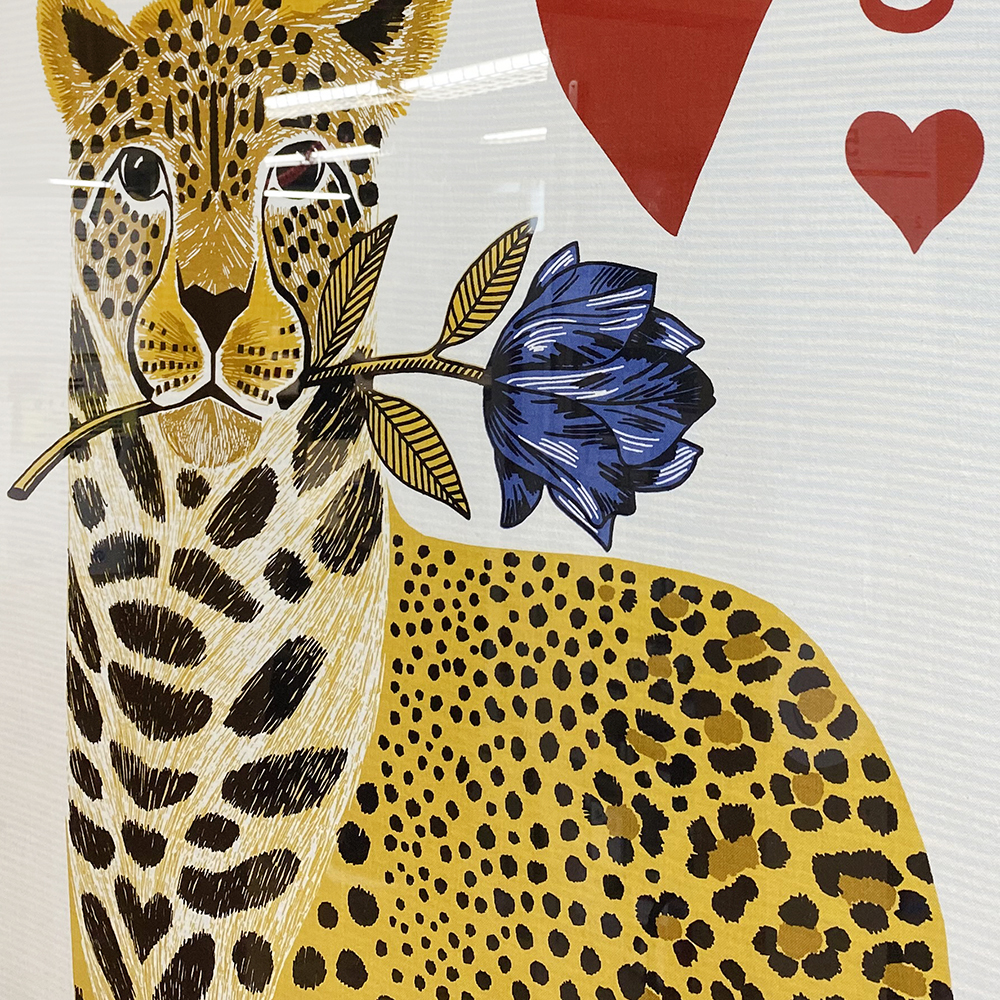 インド綿の特大クロス