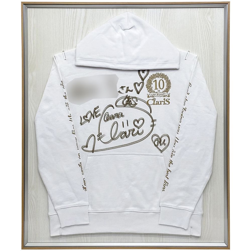 ClariS10th サイン入パーカー