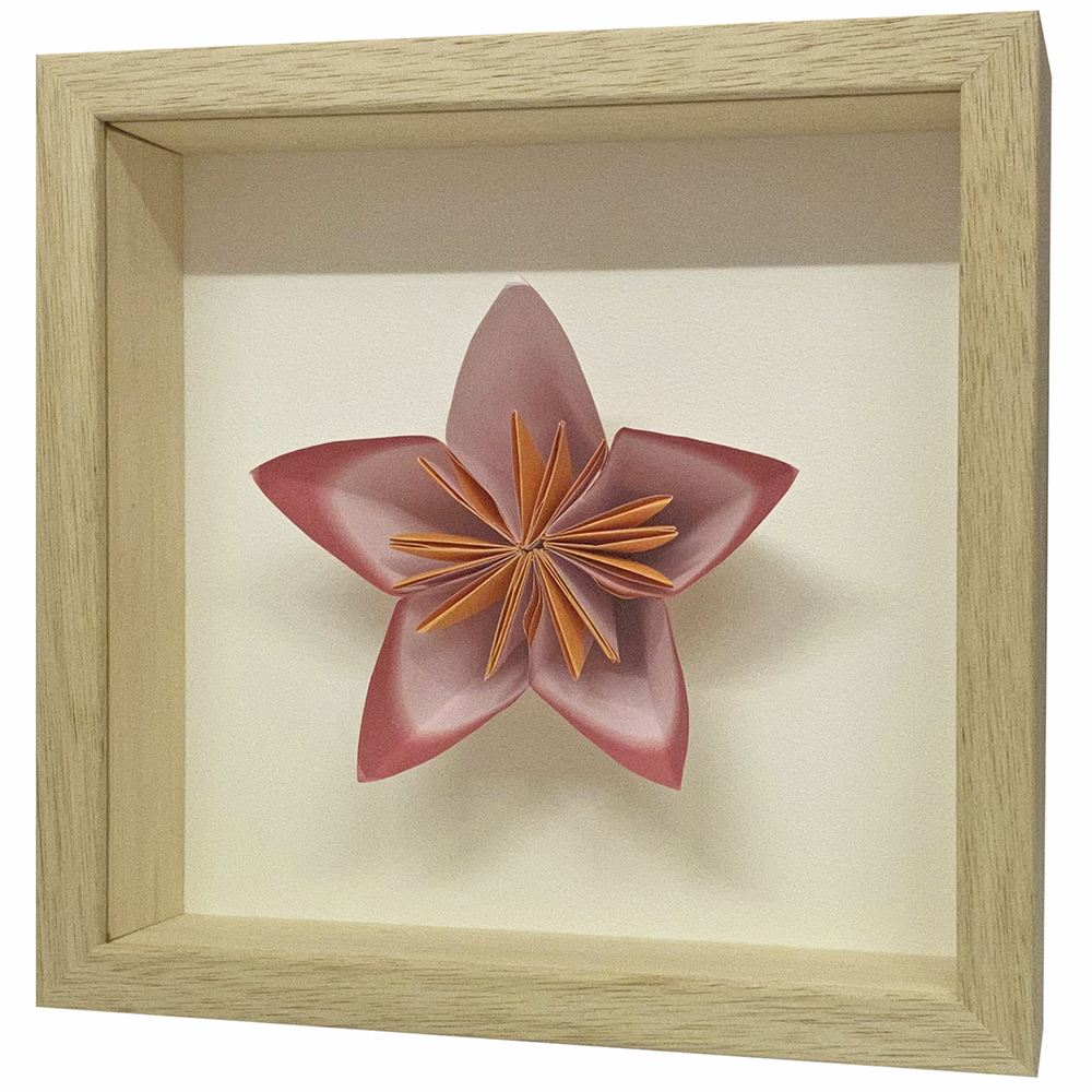 折り紙 厚さ8cm程度のお花