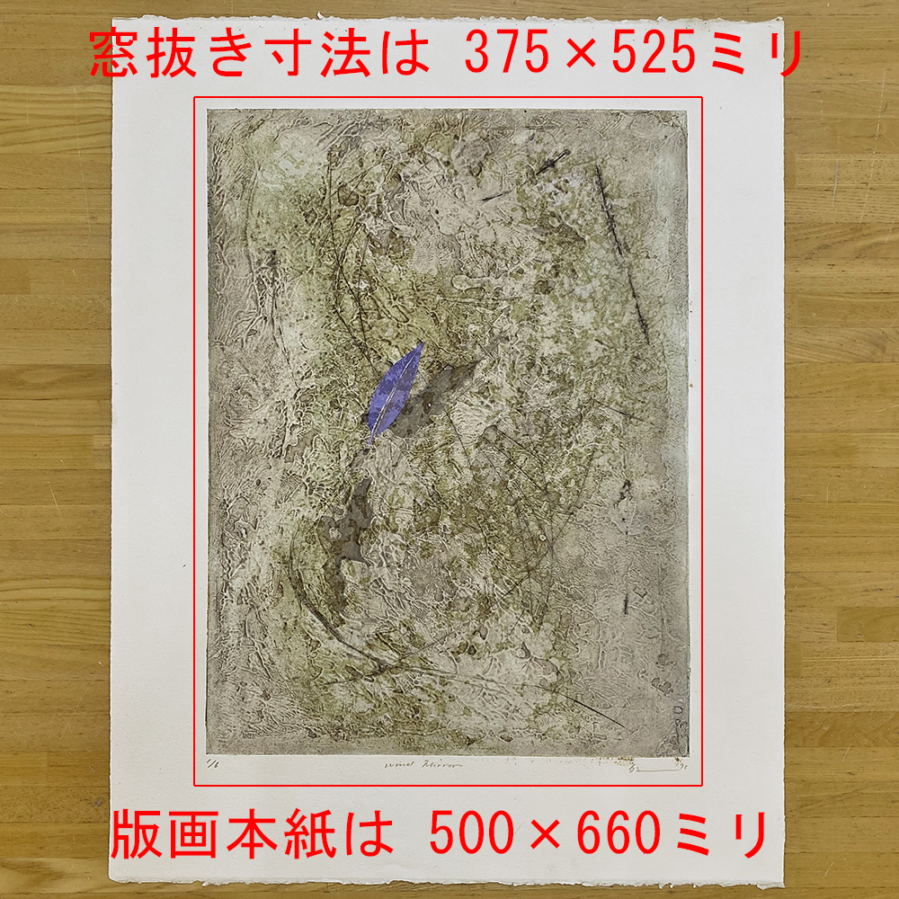 額装実例7 落合皎児 ウィンドミラー