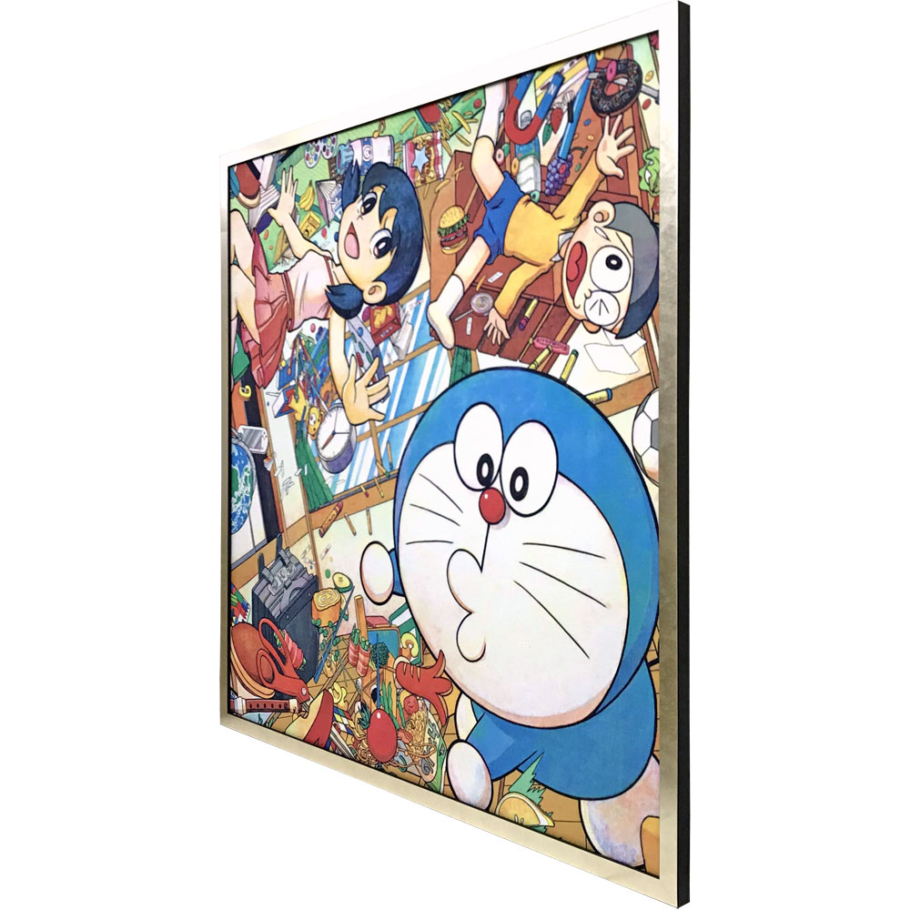 額装実例6 Mr.×ドラえもんマルチクロス