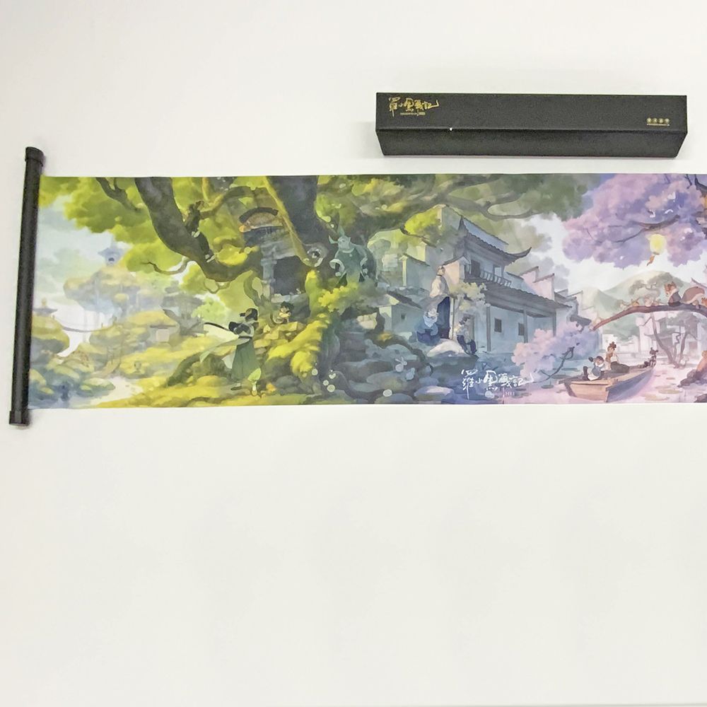 額装実例8 羅小黒戦記 タペストリー
