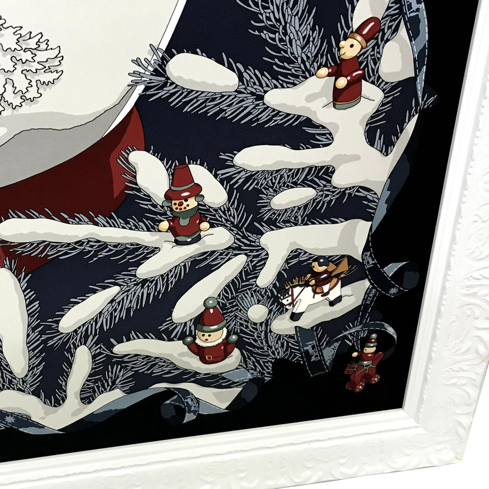 額装実例4 エルメス クリスマス