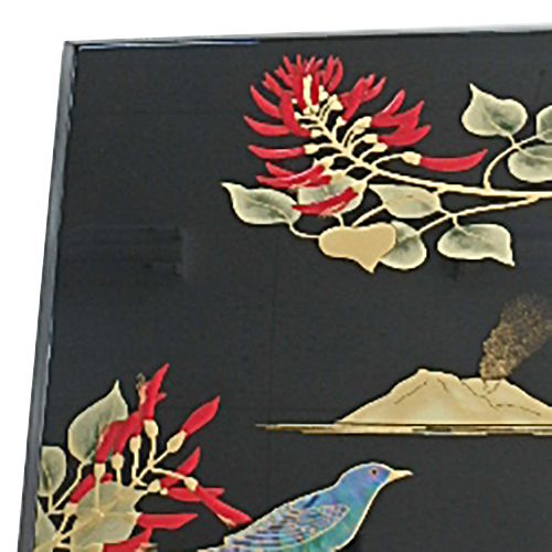 額装実例9 漆蒔絵の表彰楯