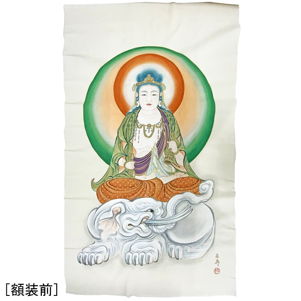 額装実例8 仏画の浮かし額装