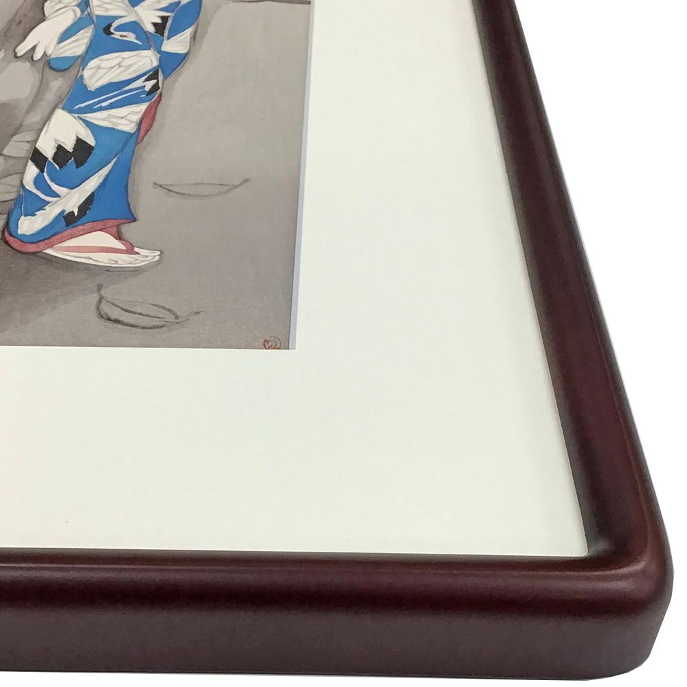 額装実例4 竹久夢二 浮世絵