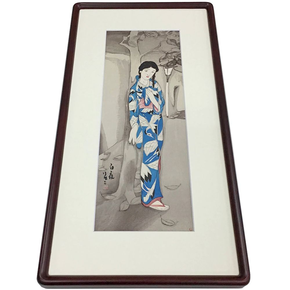 額装実例5 竹久夢二 浮世絵
