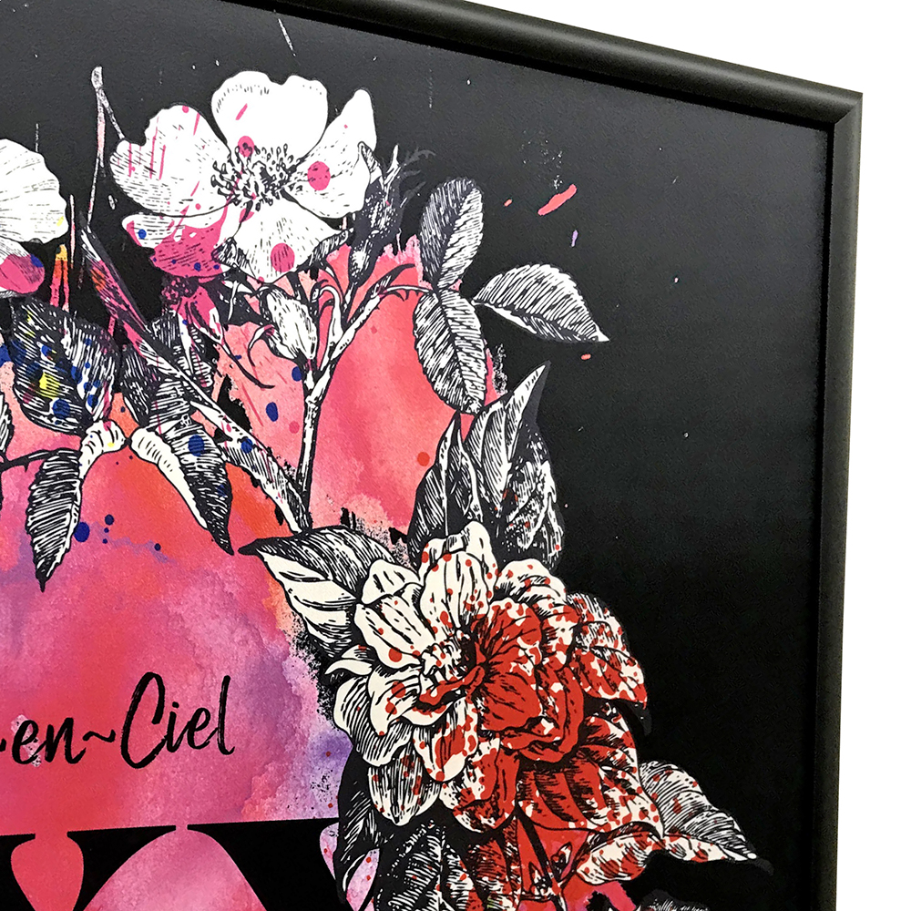 【真作】オーギュスト・エルバン エスタンプ 額装 版画 L'Arc~en~Ciel 30th ラルクアンシエルのアニバーサリーライブ