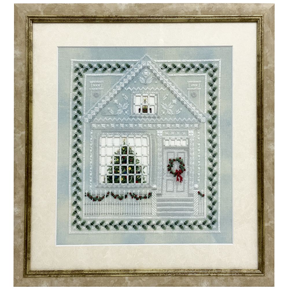 重ね合わせの刺繍