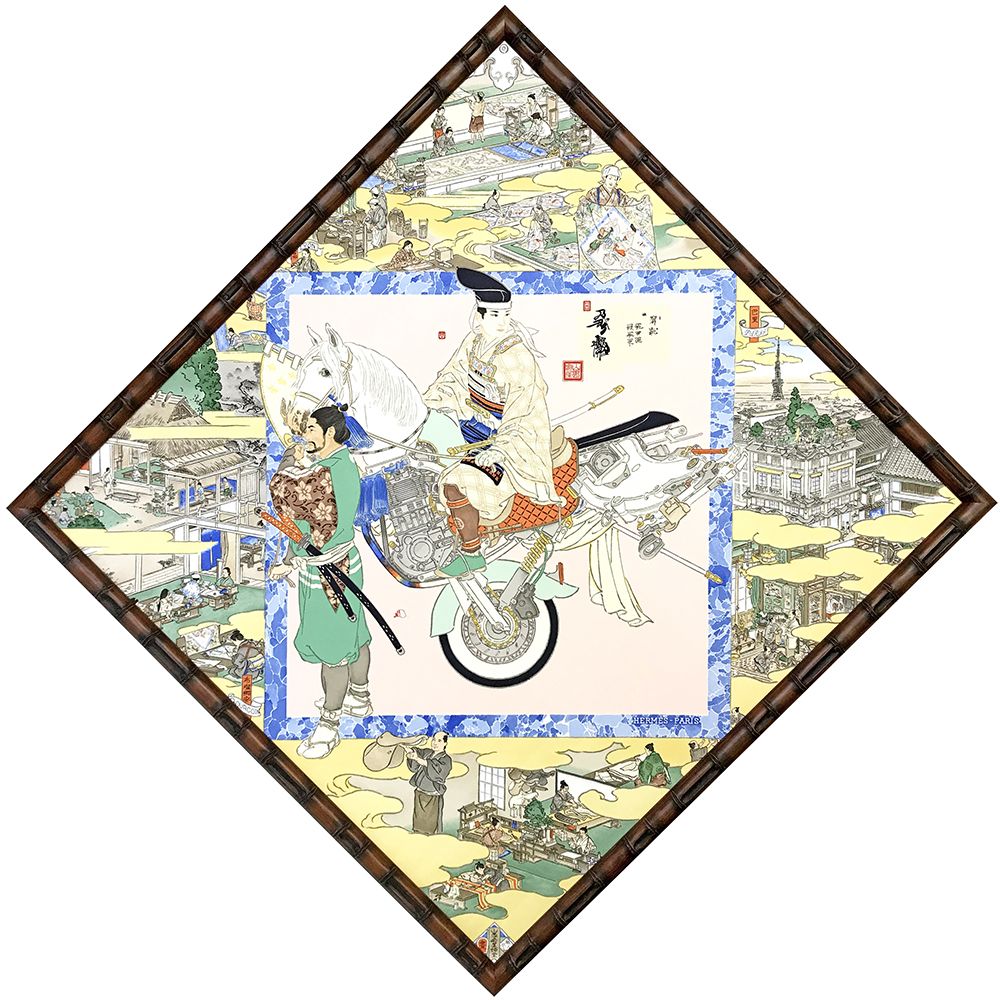 エルメスの職人たち 菱形