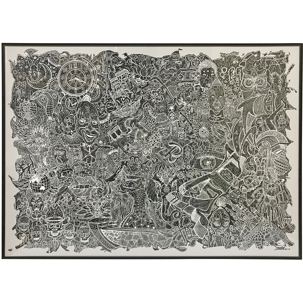 巨大細密画 マルチクロス