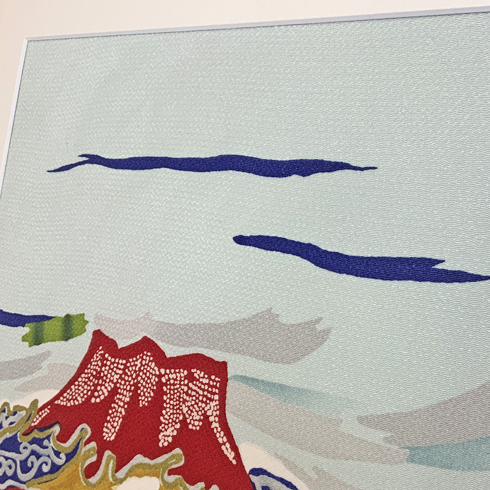 赤富士 ちりめん風呂敷