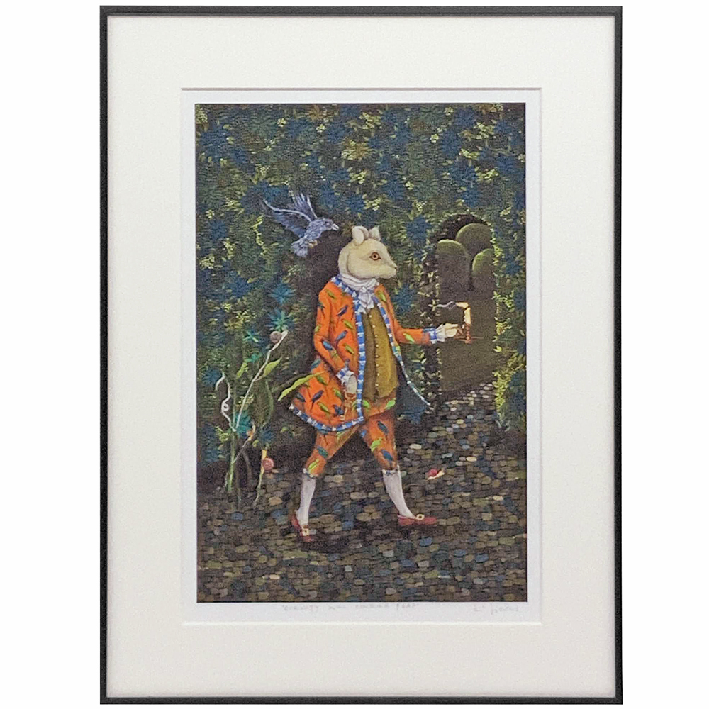 イラスト 保存額装