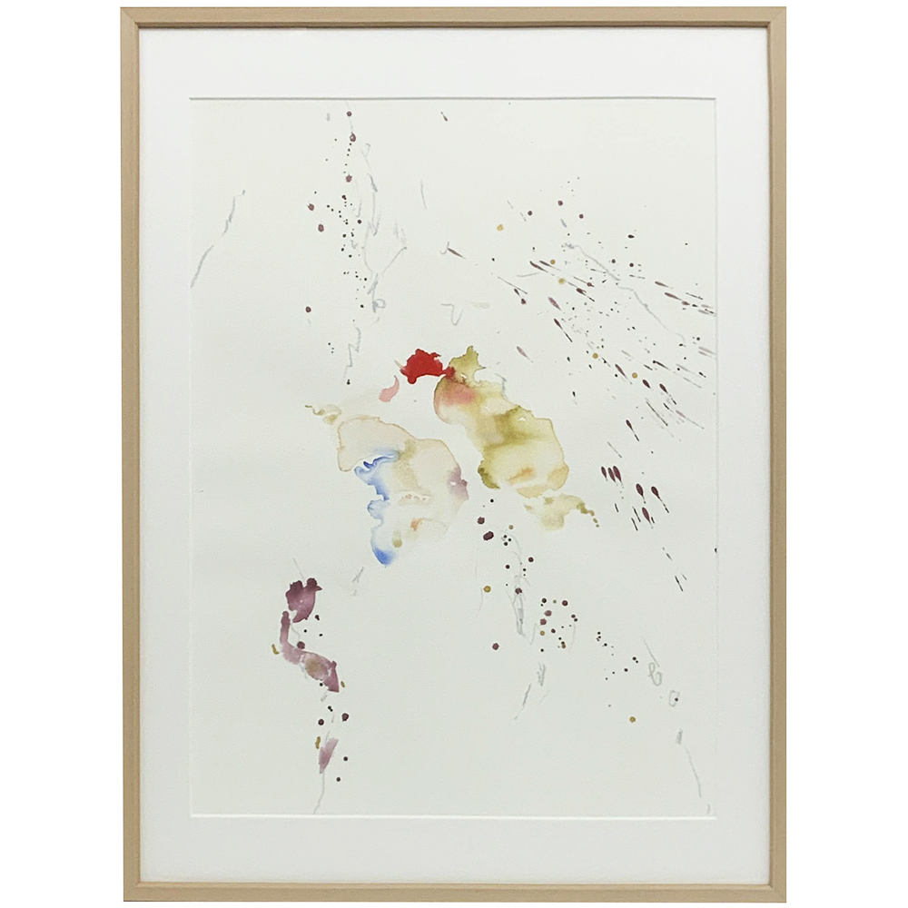 水彩画 保存額装