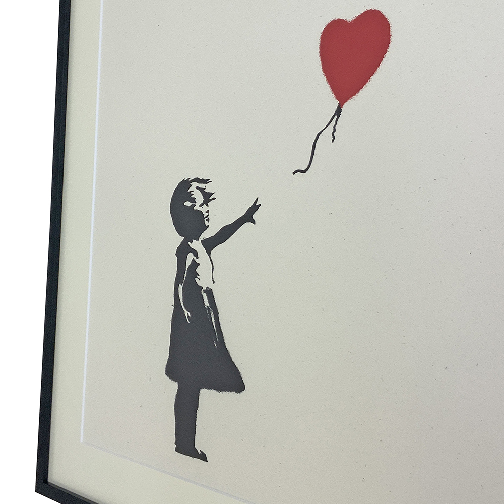 バンクシー 風船と少女