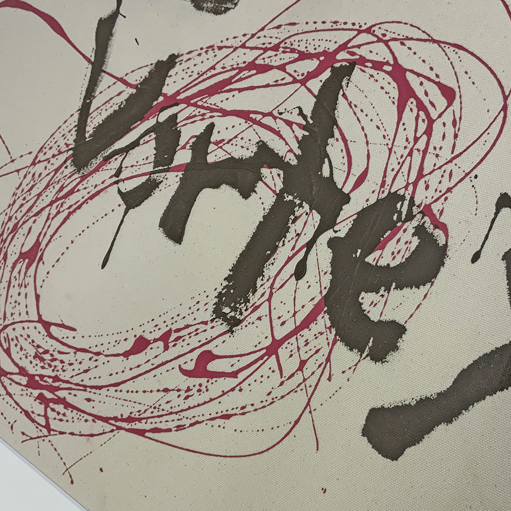 額装実例4 ペンキ絵 キャンバス画布