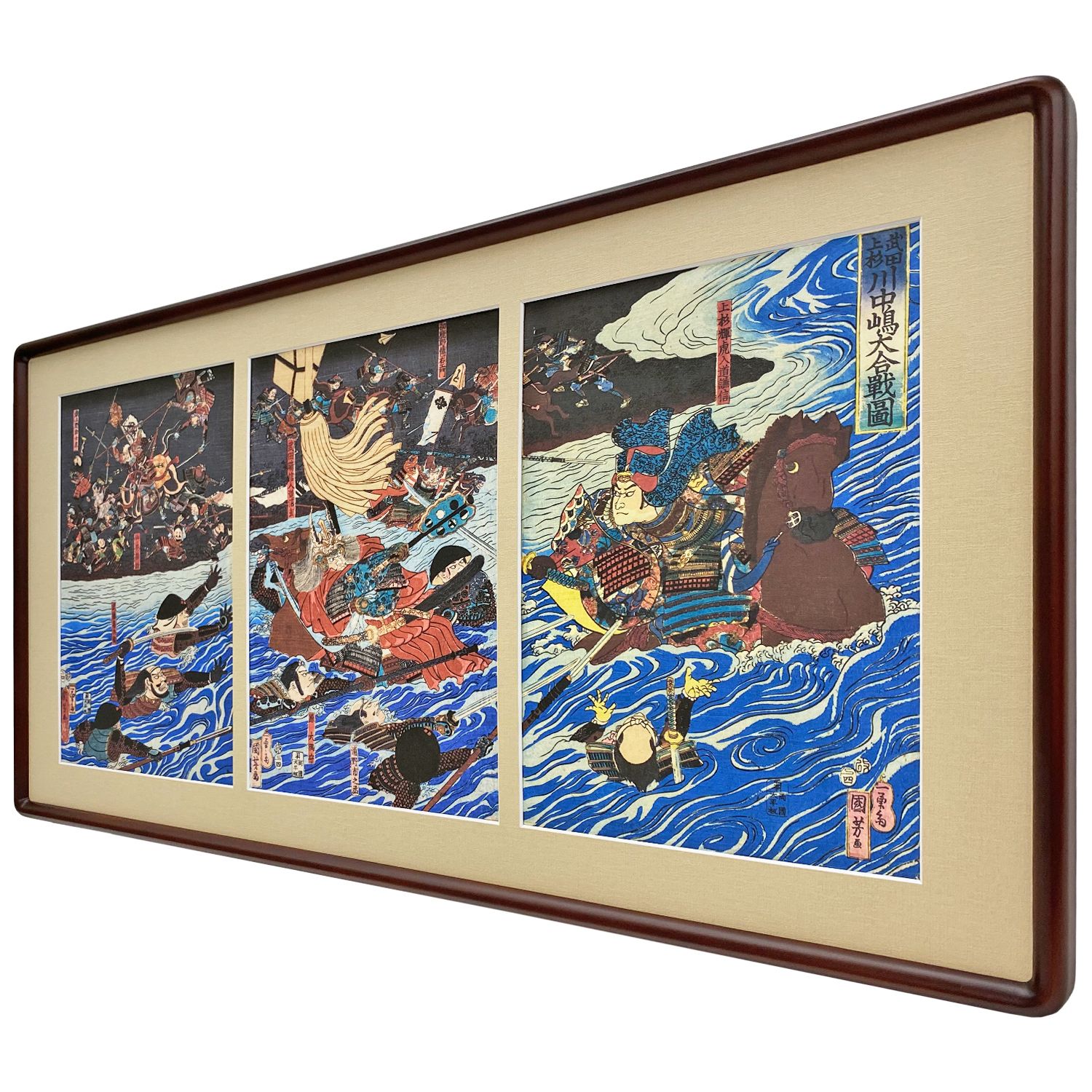 詳細画像5 武田上杉川中嶋大合戦図